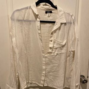 Slouchy button down